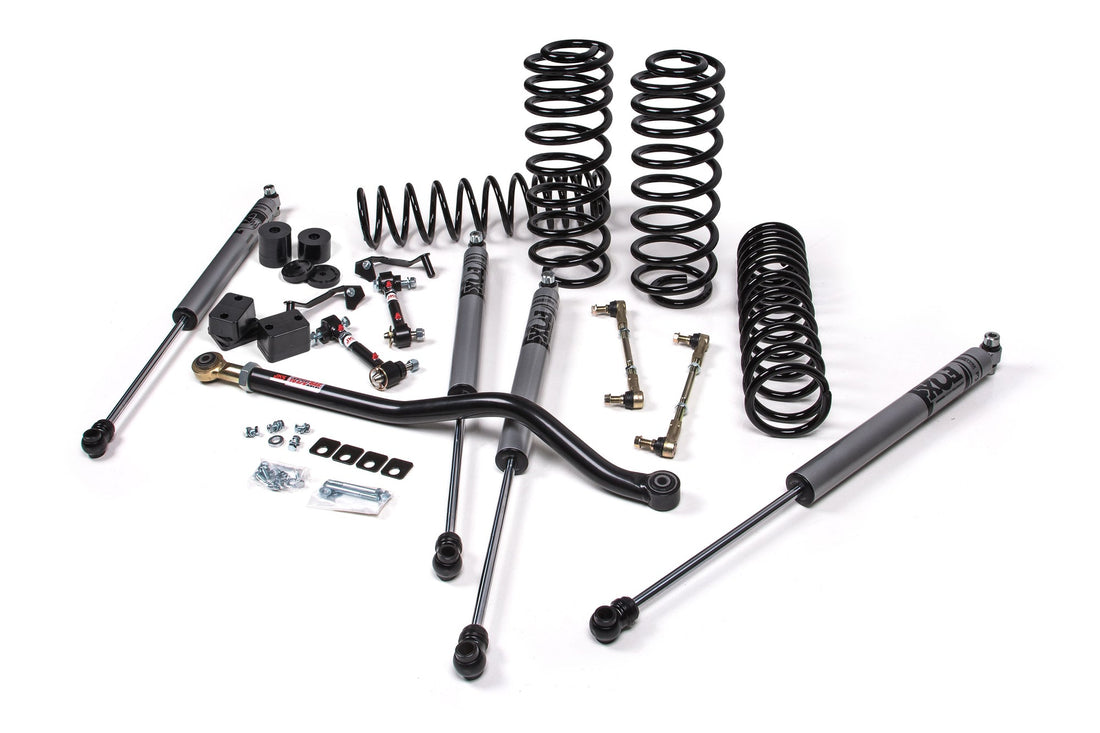 JKS Manufacturing JSPEC118KFA J-Venture 2.5 Inch Lift Kit Fox Adventure Series Shocks HD Rate Coils