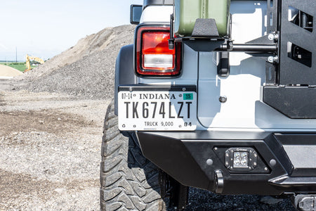 LoD Offroad JLP1801 - JL Destroyer Rear License Plate Relo Kit 1