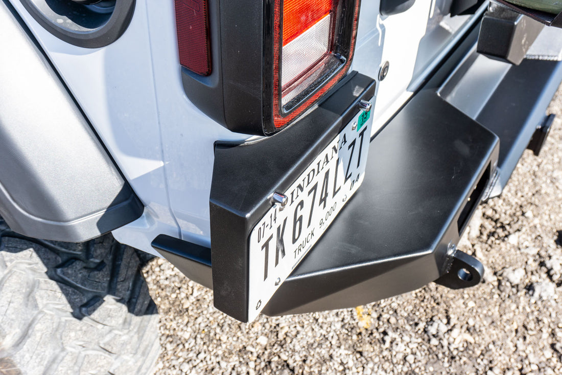 LoD Offroad JLP1801 - JL Destroyer Rear License Plate Relo Kit 2