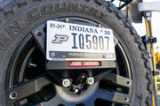 LoD Offroad JLP1811 - JL Dest Spare Tire License Plate Relo Kit 2