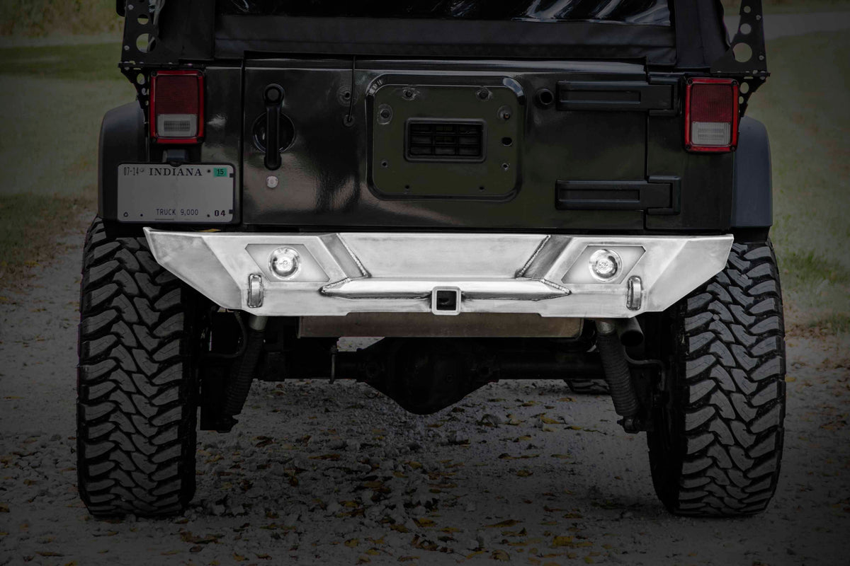LoD Offroad JRB0701 - JK Destroyer Shorty Rear Bumper Only 2