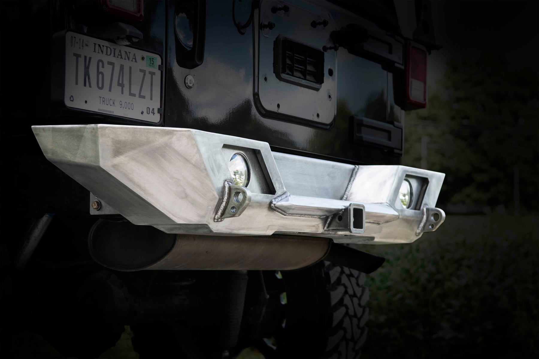 LoD Offroad JRB0701 - JK Destroyer Shorty Rear Bumper Only 3