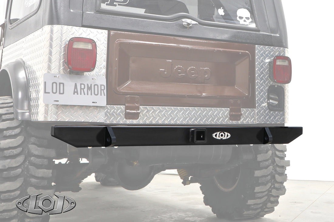 LoD Offroad JRB7621 - CJ Expedition Rear Bumper Only 2