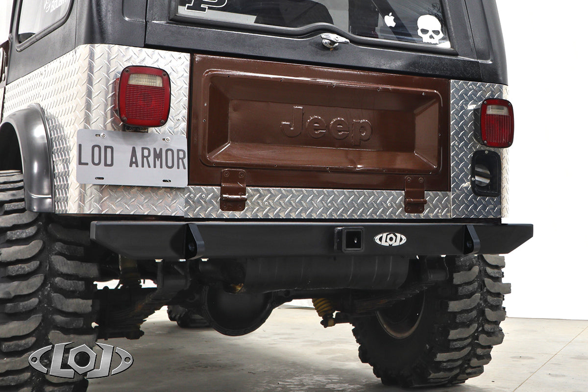 LoD Offroad JRB7621 - CJ Expedition Rear Bumper Only 3