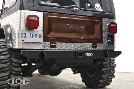 LoD Offroad JRB7621 - CJ Expedition Rear Bumper Only 3