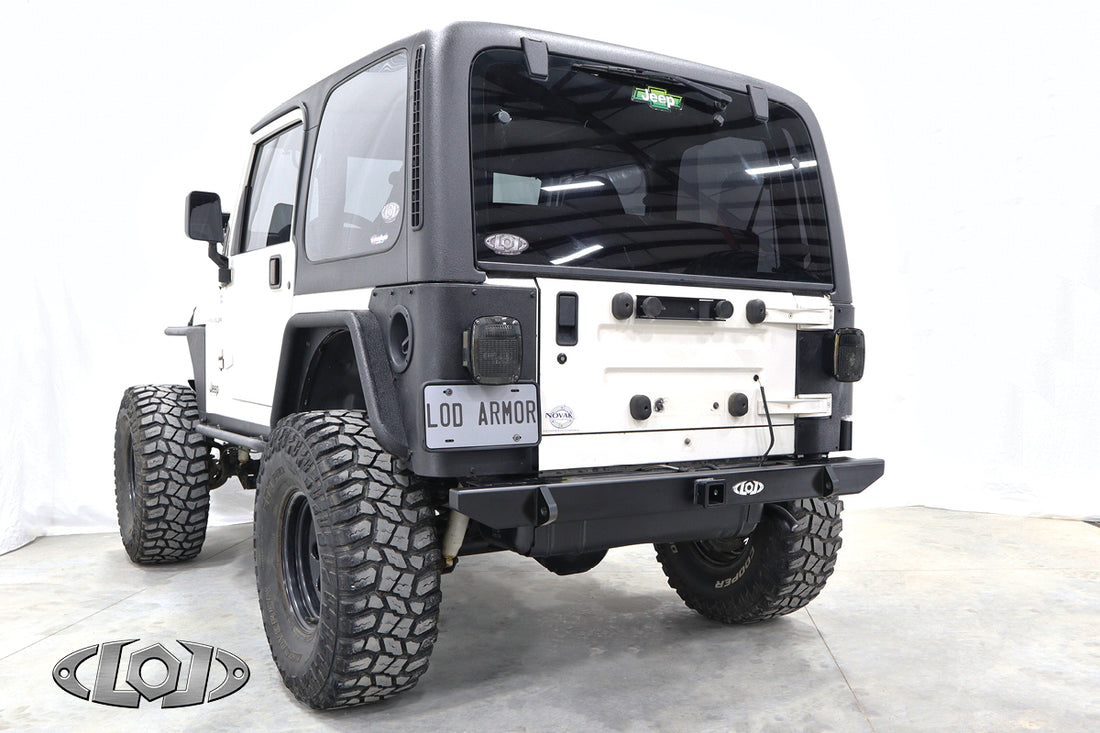 LoD Offroad JRB9621 - TJ/LJ/YJ Expedition Rear Bumper Only 2