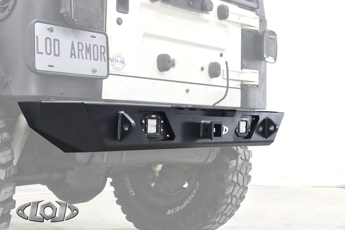 LoD Offroad JRB9641 - TJ/LJ/YJ Destroyer Rear Bumper Only 1