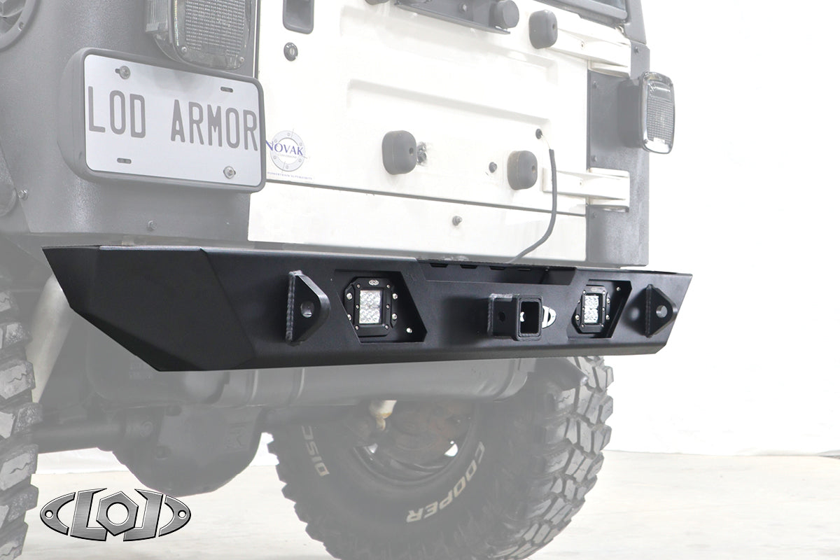 LoD Offroad JRB9641 - TJ/LJ/YJ Destroyer Rear Bumper Only 1