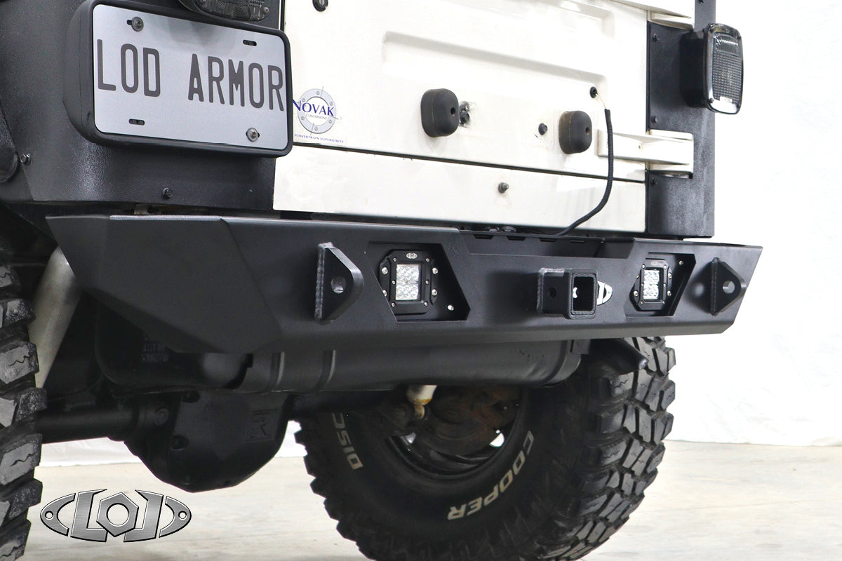 LoD Offroad JRB9641 - TJ/LJ/YJ Destroyer Rear Bumper Only 2