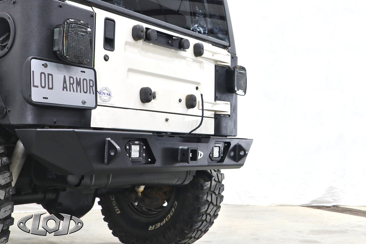 LoD Offroad JRB9641 - TJ/LJ/YJ Destroyer Rear Bumper Only 3
