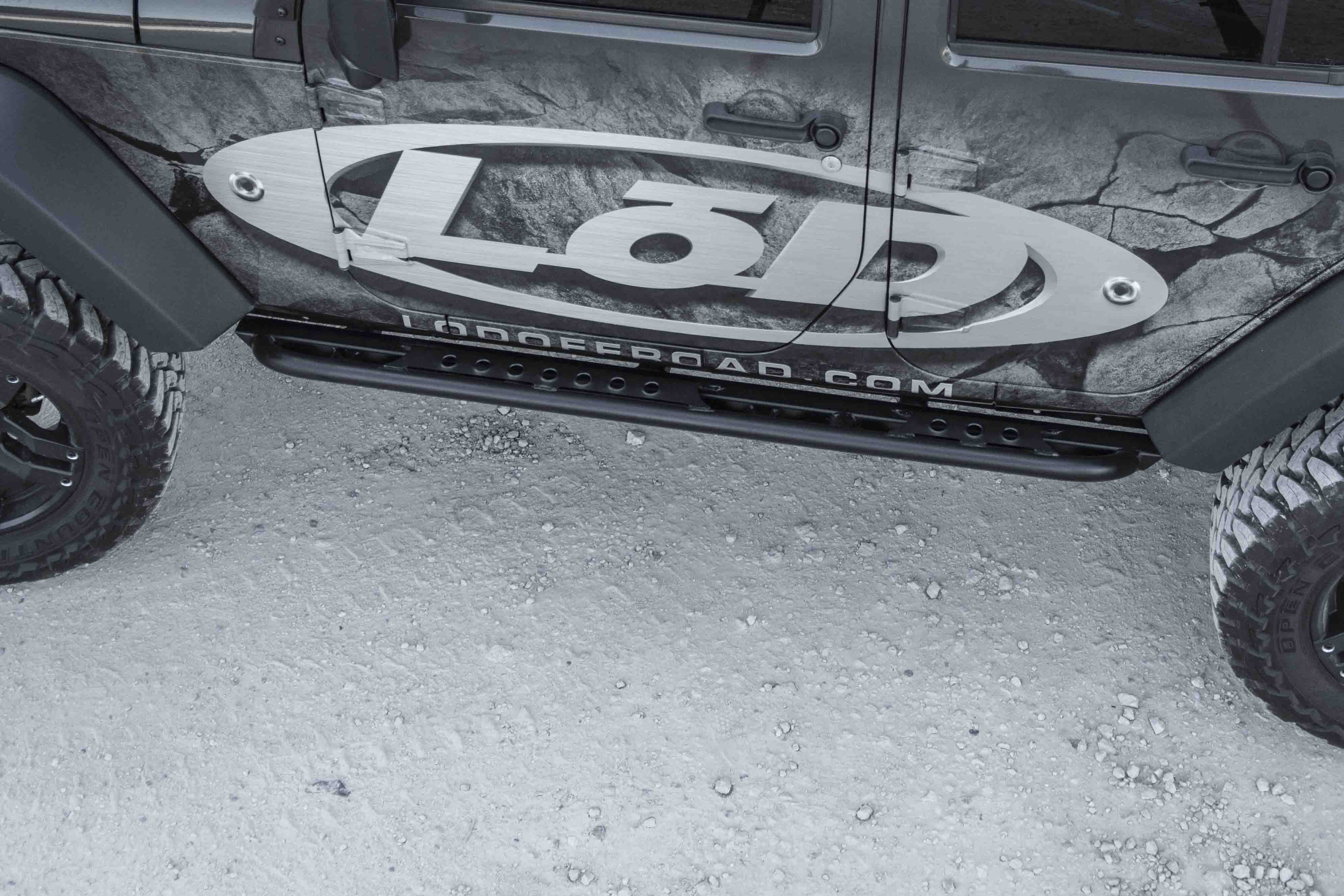 LoD Offroad JRS0741 - JK Signature Series 4 Door Rocksliders 2