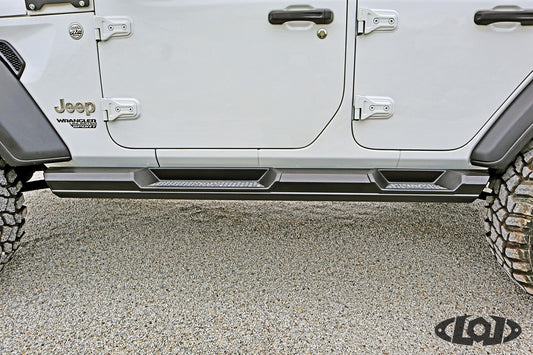 JL Armor Lite 4 Door Rocksliders (Mounts Only) (bx 2)