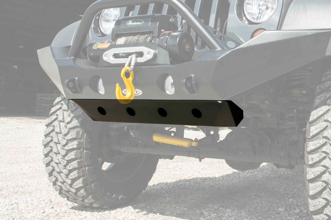LoD Offroad JSP0701 - JK Destroyer Front Bumper Skid Plate 1