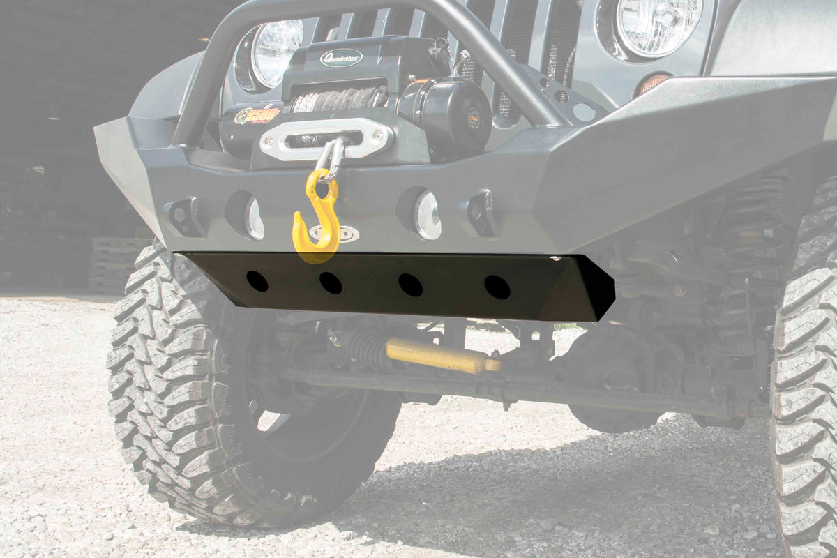 LoD Offroad JSP0701 - JK Destroyer Front Bumper Skid Plate 1
