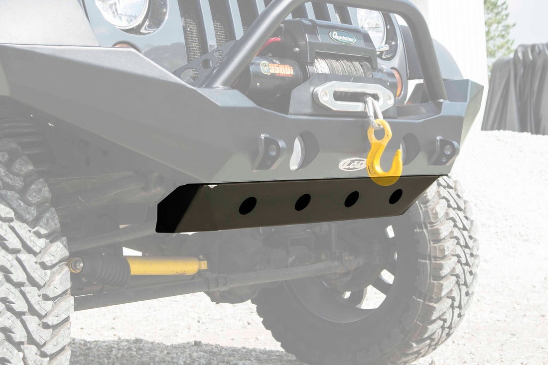 LoD Offroad JSP0701 - JK Destroyer Front Bumper Skid Plate 2
