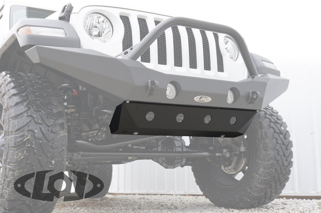 LoD Offroad JSP1801 - JL/JT Destroyer Front Bumper Skid Plate 2