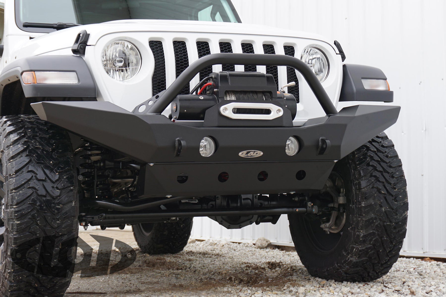 LoD Offroad JSP1801 - JL/JT Destroyer Front Bumper Skid Plate 3