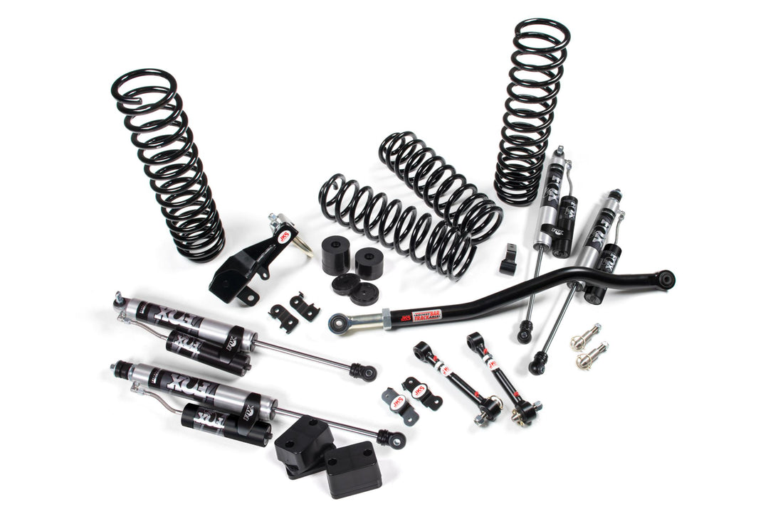 JKS Manufacturing JSPEC100KFA - 2007-2018 Jeep Wrangler JK J-Venture 4 Door 3.5 Inch Lift Kit w/ Fox Adventure Series Shocks JSPEC 1