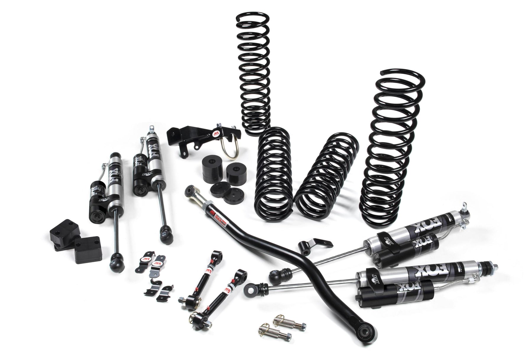 JKS Manufacturing JSPEC100KFA - 2007-2018 Jeep Wrangler JK J-Venture 4 Door 3.5 Inch Lift Kit w/ Fox Adventure Series Shocks JSPEC 2
