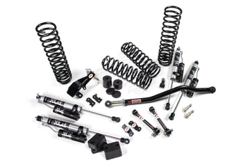 JKS Manufacturing JSPEC100KFP - 2007-2018 Jeep Wrangler JK J-Venture 4 Door 3.5 Inch Lift Kit w/ Fox 2.0 Performance Series Shocks JSPEC 1