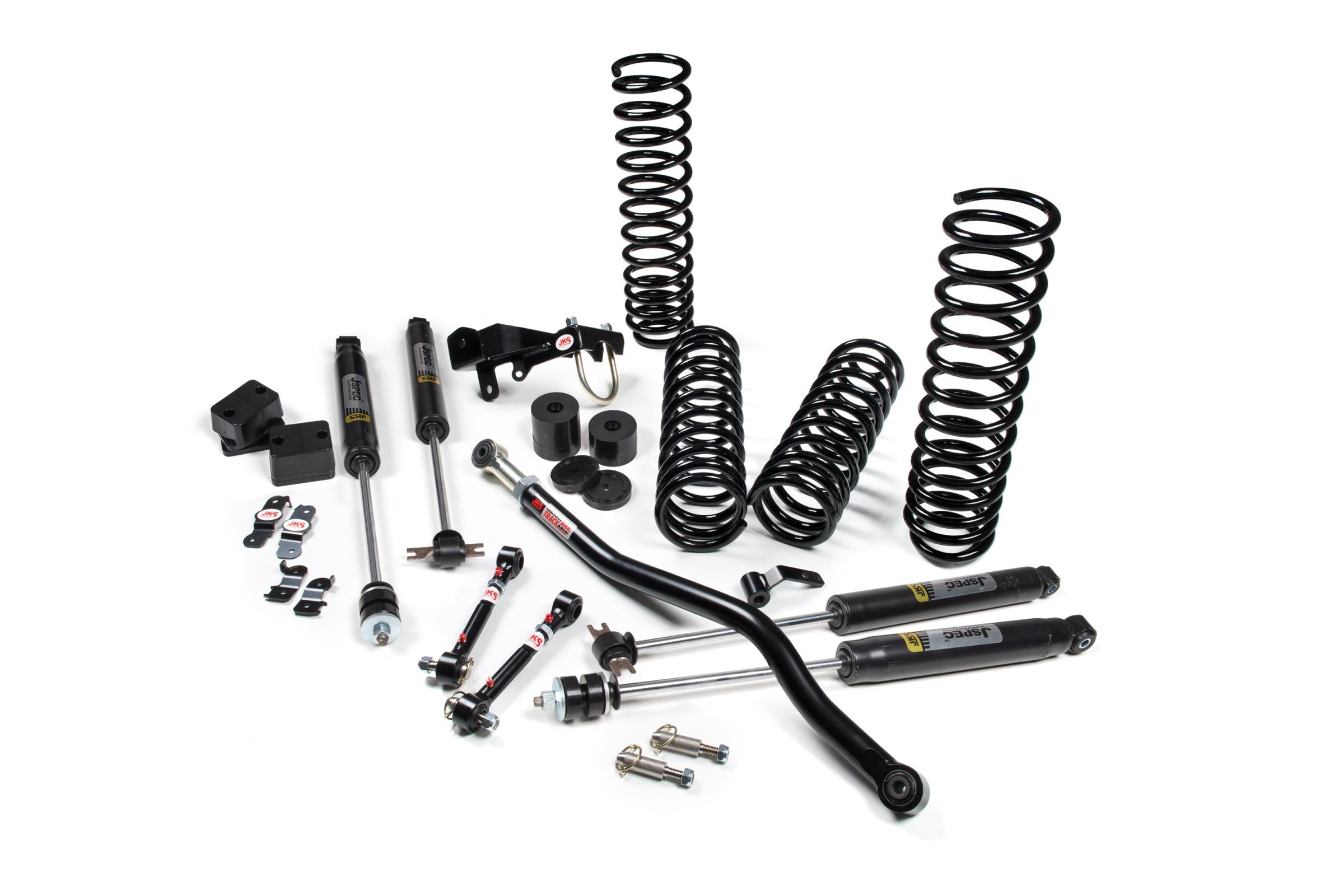 JKS Manufacturing JSPEC100K - 2007-2018 Jeep Wrangler JK J-Venture 4 Door 3.5 Inch Lift Kit w/ JSpec Shocks JSPEC 1