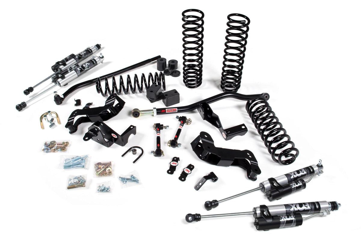 JKS Manufacturing JSPEC108KFP - 2007-2018 Jeep Wrangler JK J-Kontrol 4 Door 3.5 Inch Lift Kit w/ Fox 2.0 Performance Series Shocks JSPEC 2