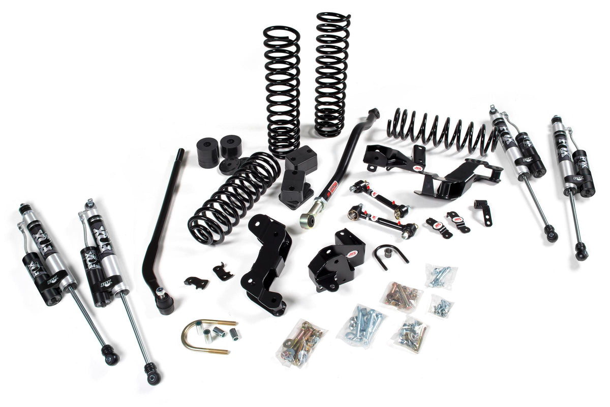 JKS Manufacturing JSPEC108KFP - 2007-2018 Jeep Wrangler JK J-Kontrol 4 Door 3.5 Inch Lift Kit w/ Fox 2.0 Performance Series Shocks JSPEC 3