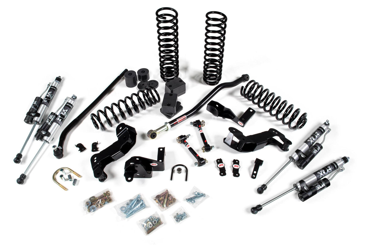 JKS Manufacturing JSPEC108KFP - 2007-2018 Jeep Wrangler JK J-Kontrol 4 Door 3.5 Inch Lift Kit w/ Fox 2.0 Performance Series Shocks JSPEC 4