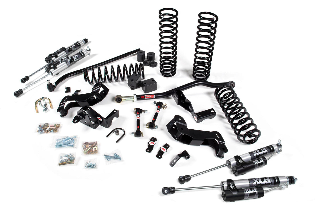 JKS Manufacturing JSPEC109KFR - 2007-2018 Jeep Wrangler JK 2 Door 3.5 Inch J Kontrol Lift Kit With Fox Remote Reservoir JSPEC