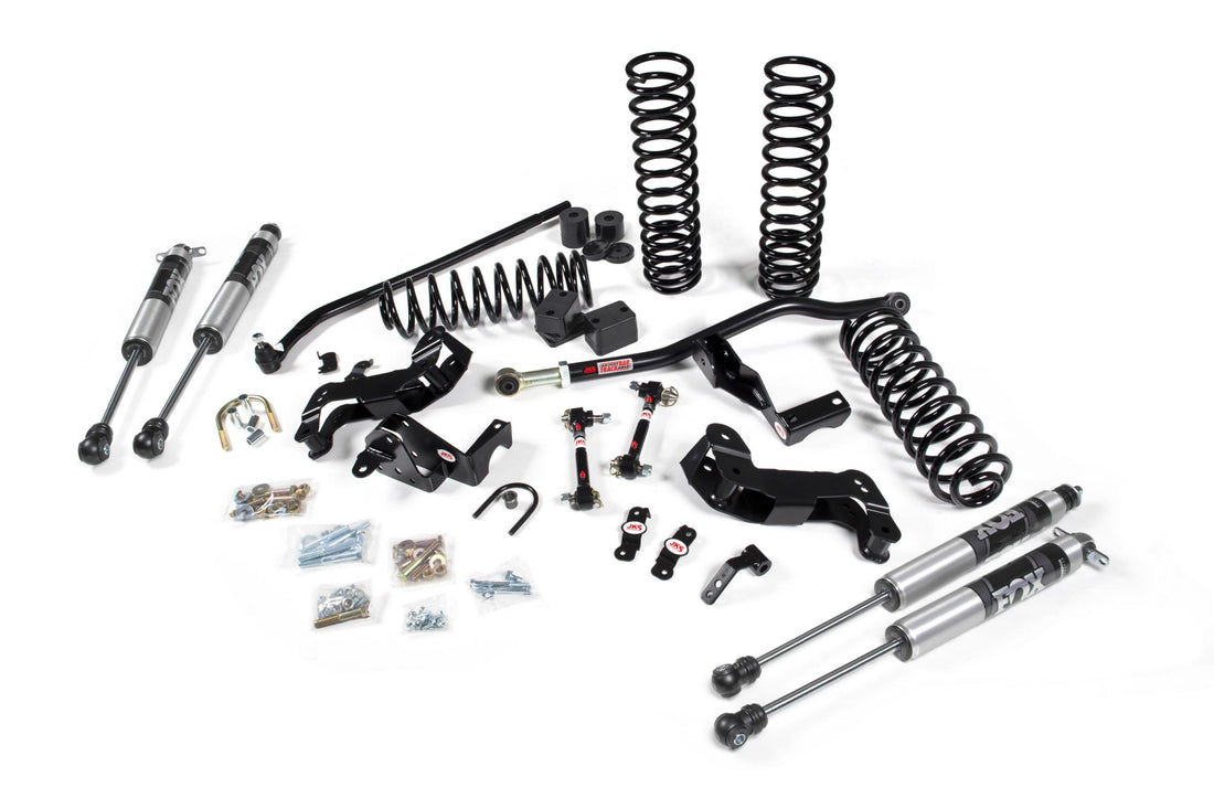 JKS Manufacturing JSPEC113KFA - 2007-2018 Jeep Wrangler JK J-Konnect 4 Door 3.5 Inch Lift Kit w/ Fox Adventure Series Shocks JSPEC 1