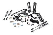 JKS Manufacturing JSPEC113KFA - 2007-2018 Jeep Wrangler JK J-Konnect 4 Door 3.5 Inch Lift Kit w/ Fox Adventure Series Shocks JSPEC 1