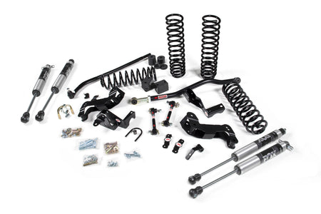 JKS Manufacturing JSPEC113KFA - 2007-2018 Jeep Wrangler JK J-Konnect 4 Door 3.5 Inch Lift Kit w/ Fox Adventure Series Shocks JSPEC 1