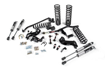 JKS Manufacturing JSPEC113K - 2007-2018 Jeep Wrangler JK J-Konnect 4 Door 3.5 Inch Lift Kit w/ JSpec Shocks JSPEC 1