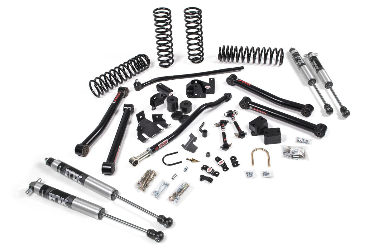 JKS Manufacturing JSPEC113K - 2007-2018 Jeep Wrangler JK J-Konnect 4 Door 3.5 Inch Lift Kit w/ JSpec Shocks JSPEC 2
