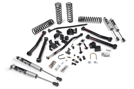 JKS Manufacturing JSPEC113K - 2007-2018 Jeep Wrangler JK J-Konnect 4 Door 3.5 Inch Lift Kit w/ JSpec Shocks JSPEC 2