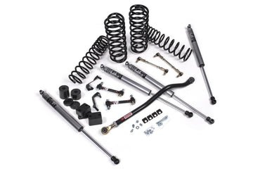 JKS Manufacturing JSPEC119KFA - 2018-2024 Jeep Wrangler JL J-Venture 3.5 Inch Lift Kit 4 Door w/Fox Adventure Series Shocks Standard Rate Coils JSPEC 1