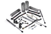 JKS JSPEC121KFA J-Konnect 2.5 Inch Lift Kit Fox Adventure Series Shocks Standard Rate Coils