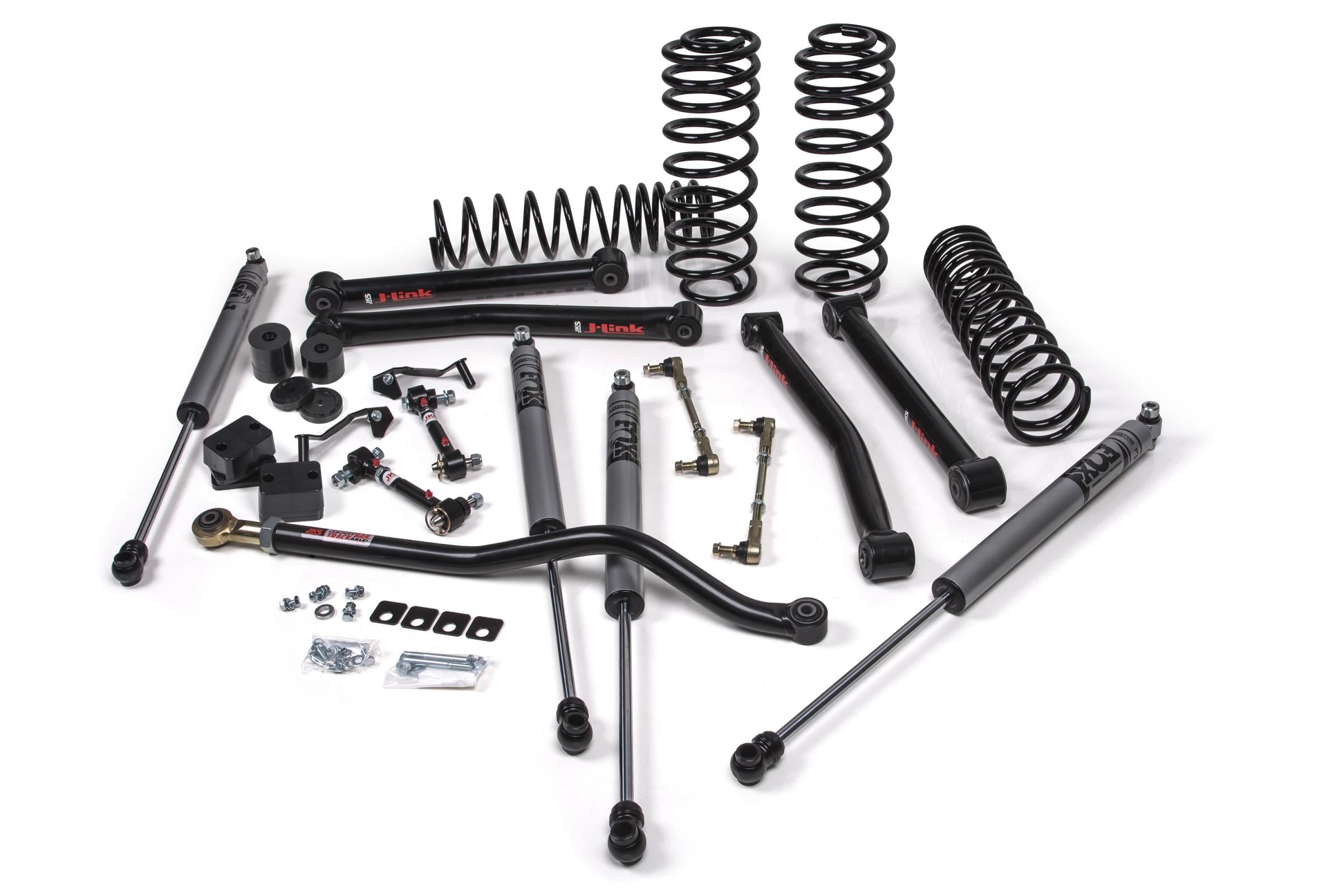 JKS Manufacturing JSPEC124KFA - 2018-2024 Jeep Wrangler JL J-Konnect 3.5 Inch Lift Kit 4 Door w/Fox Adventure Series Shocks HD Rate Coils JSPEC 1