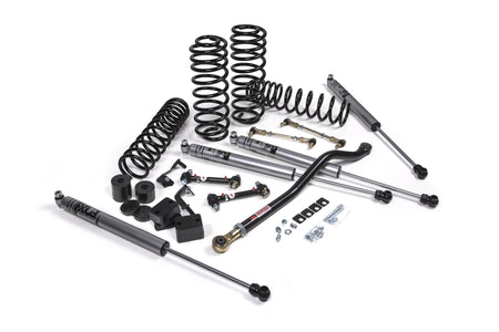 JKS Manufacturing JSPEC132KFA - 2018-2024 Jeep Wrangler JL J-Venture 3 Inch Lift Kit 2 Door w/Fox Adventure Series Shocks Standard Rate Coils JSPEC 2