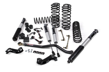 JKS Manufacturing JSPEC138PS - 2018-2024 Jeep Wrangler JL J-Kontrol 2.5 Inch Lift Kit 4 Door w/Fox 2.5 Performance Series Shocks HD Rate Coils JSPEC