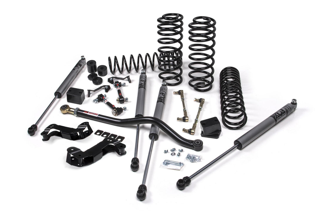 JKS Manufacturing JSPEC142KFA - 18-24 Jeep Wrangler JL J-Kontrol 3.5 Inch Lift Kit 4 Door w/Fox Adventure Series Shocks HD Rate Coils JSPEC 1