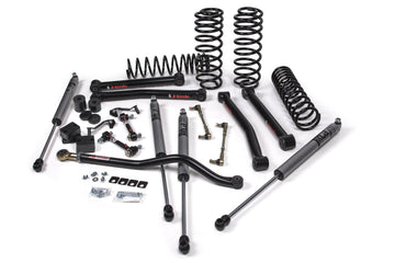 JKS Manufacturing JSPEC159KFA - 2018-2024 Jeep Wrangler JL J-Konnect 3.5 Inch 4 Door w/Fox Adventure Series Shocks Diesel JSPEC 1
