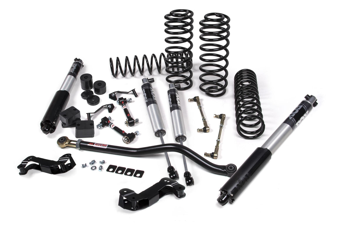 JKS Manufacturing JSPEC166PS - 2018-2024 Jeep Wrangler JL J-Kontrol 2.5 Inch 4 Door w/Fox 2.5 Performance Series Shocks Diesel JSPEC