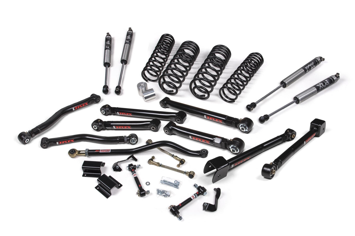 JKS Manufacturing JSPEC171KFP - 2020-2024 Jeep Gladiator JT 3.5 Inch Front 2 Inch Rear Lift Kit J-Krawl Fox Performance 2.0 Shocks JSPEC