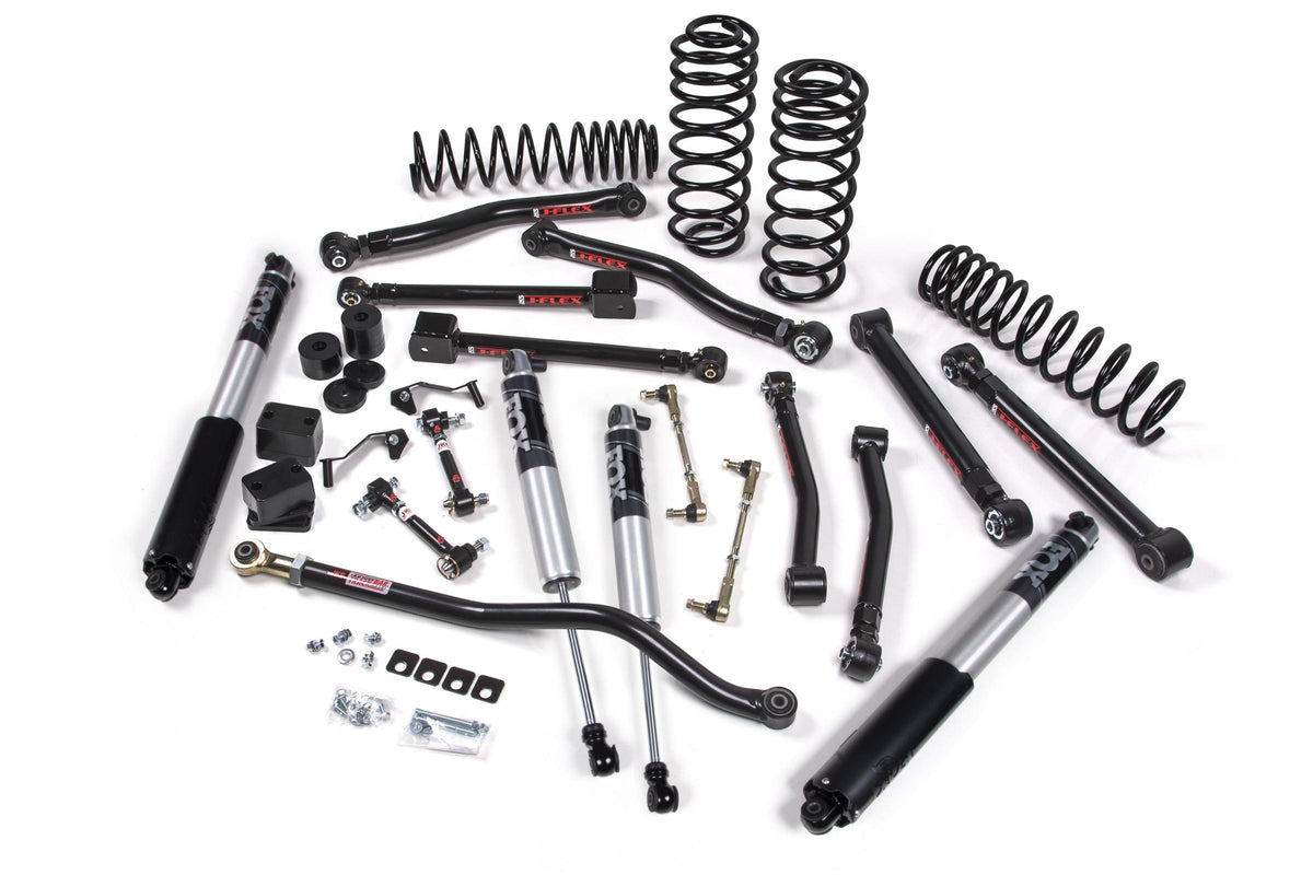 JKS Manufacturing JSPEC171PS - 2020-2024 Jeep Gladiator JT J-Krawl 3-3.5 Inch Front 1.5-2 Inch Rear w/ Fox 2.5 Performance Series Shocks JSPEC