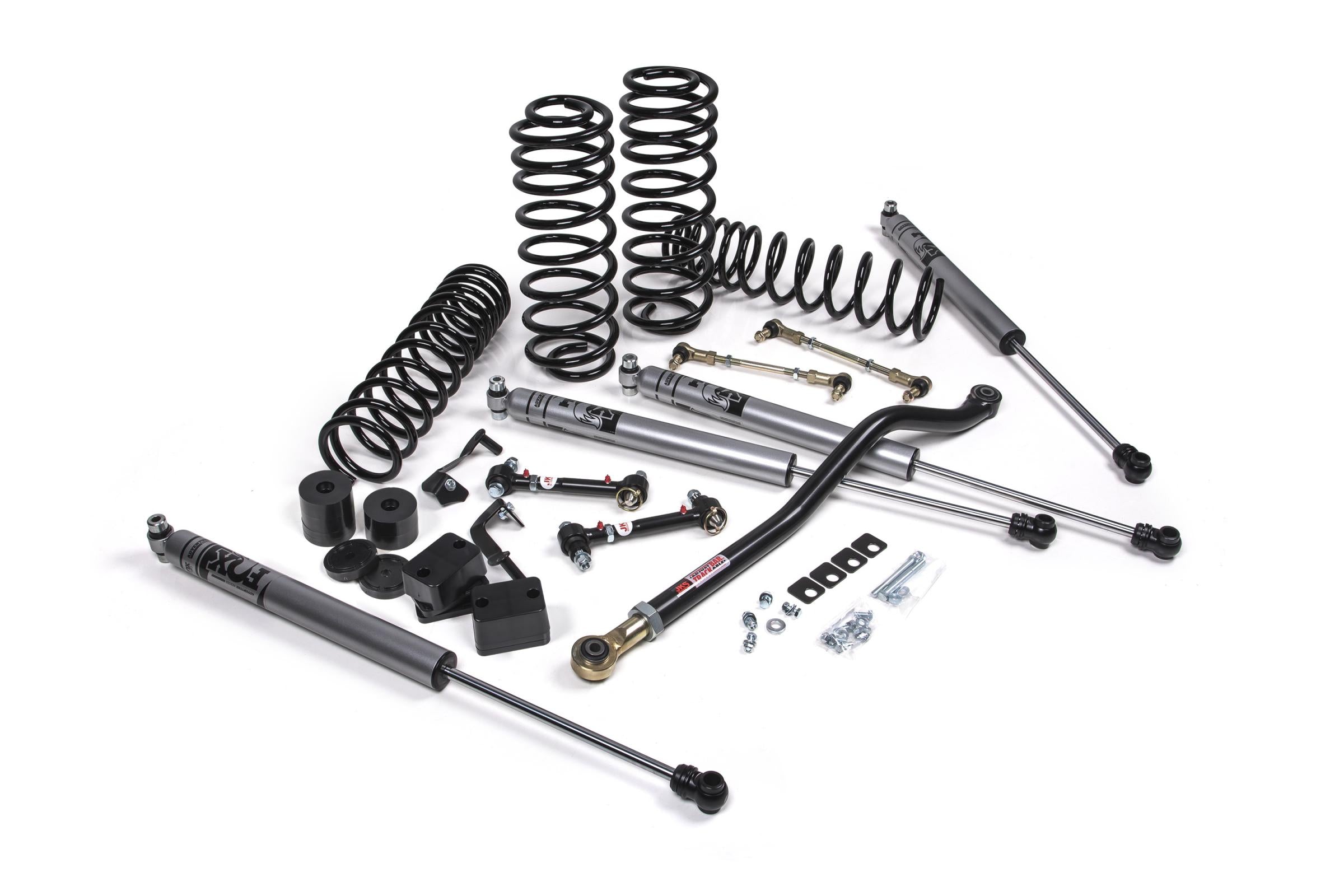 JKS Manufacturing JSPEC172KFA - 21-24 Jeep Wrangler JL 4xe 4 Door 2 Inch J-Venture Suspension Lift Kit Fox 2.0 Adv Series Shocks JSPEC