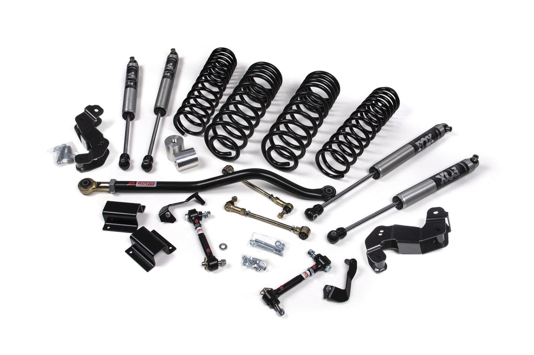 JKS JSPEC176KFP 3-3.5 Inch J-Kontrol Suspension Lift Kit Rear Fox 2.0 Performance Shocks