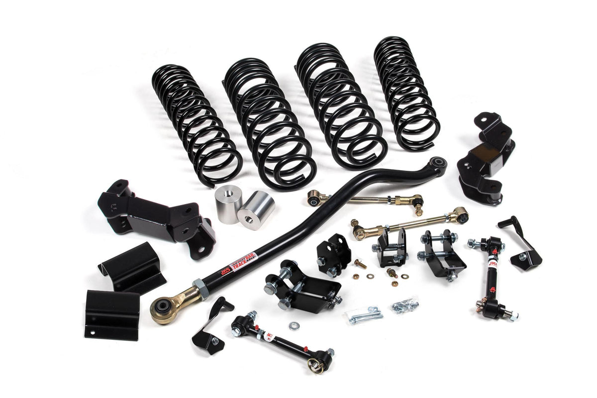 JKS Manufacturing JSPEC176KNS - 2020-2023 Jeep Gladiator JT 4WD 3-3.5 Inch J-Kontrol Suspension Lift Kit 1.5-2 Inch Rear non-Mohave w/ Shock Extension Brackets JSPEC