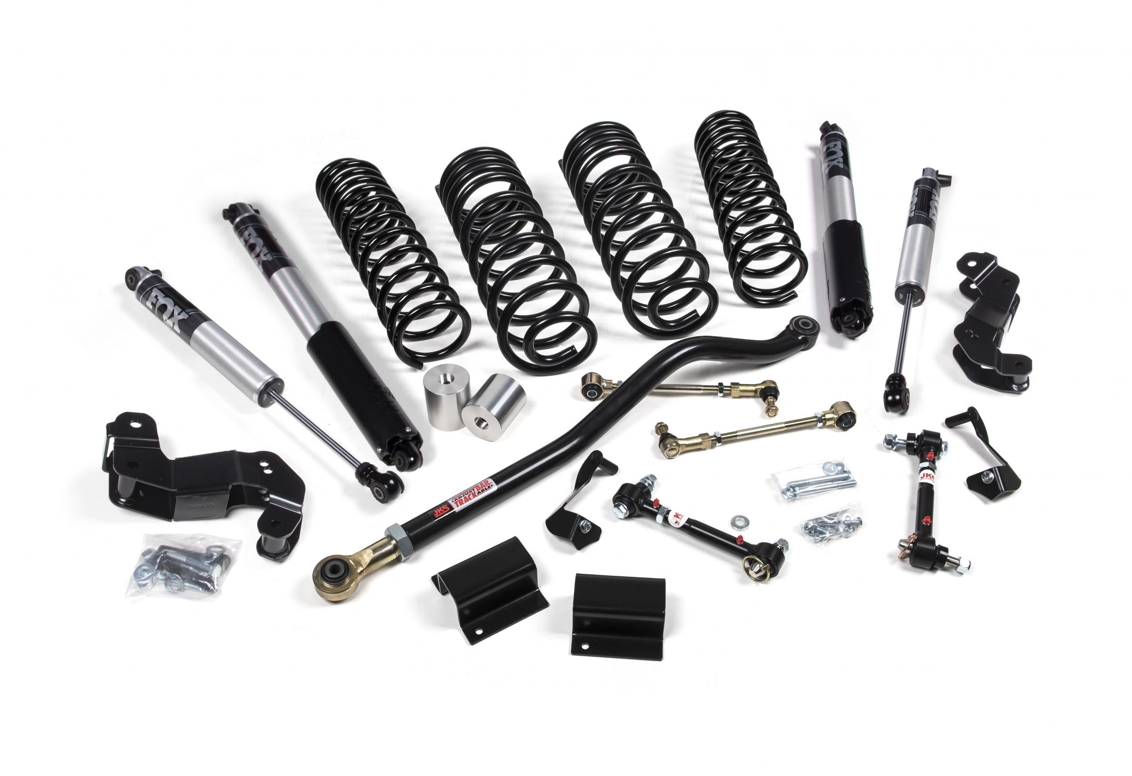 JKS Manufacturing JSPEC176PS - 2020-2023 Jeep Gladiator JT 4WD 3-3.5 Inch J-Kontrol Suspension Lift Kit 1.5-2 Inch Rear w/ Fox 2.5 Performance Shocks JSPEC
