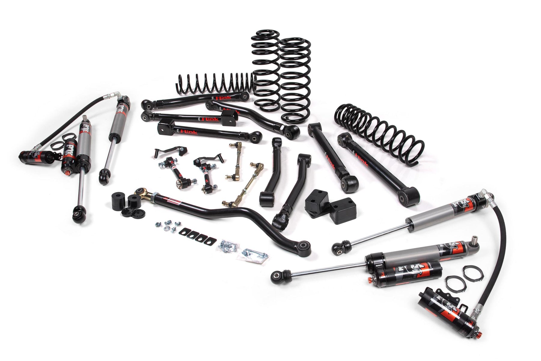 JKS Manufacturing JSPEC189PES - 3 Inch J-Krawl System Rubber Front Fox 2.5 Performance Elite Series Standard Rate Coils